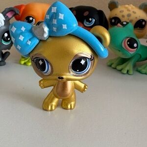 LPS Littlest Pet Shop Golden Panda